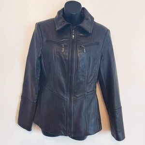 Women's Leather Jacket .